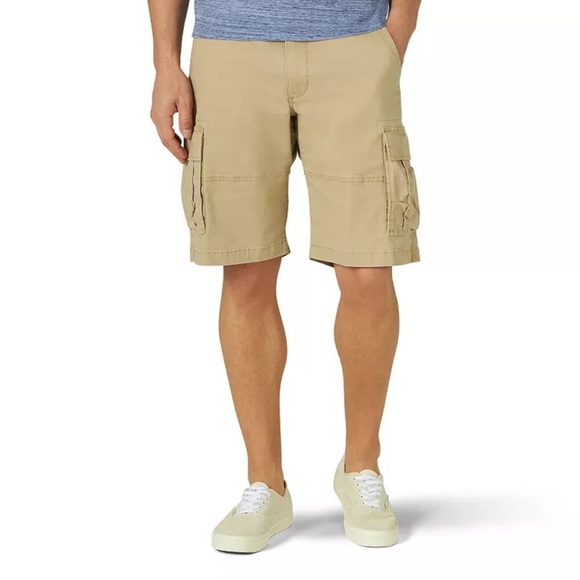 Lee Other - Lee Extreme Motion Cargo Utility 10” Inseam Mens Shorts Size 28 Velcro C